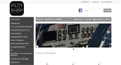 Desktop Screenshot of pilot-shop-24.de